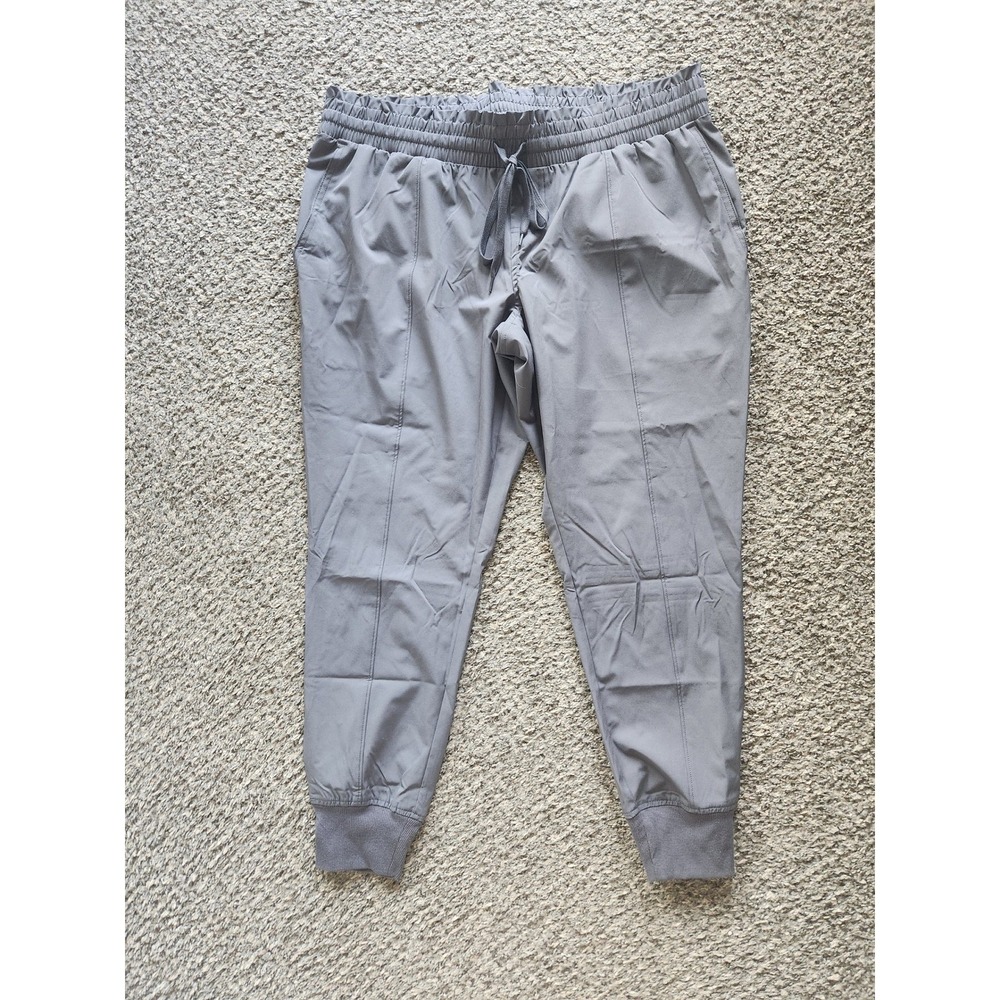 Women Maternity Elevated Jogger Pants Metal‎ Night Gray Small 4-6 NWT